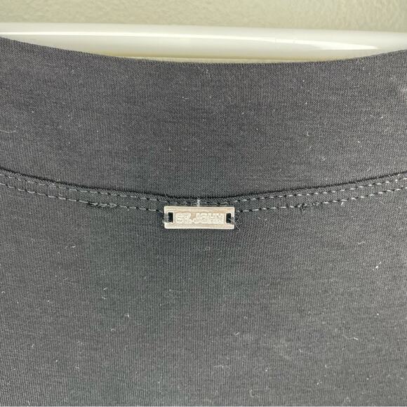 St. John Embellished Stripe Top Size M - Picture 6 of 7